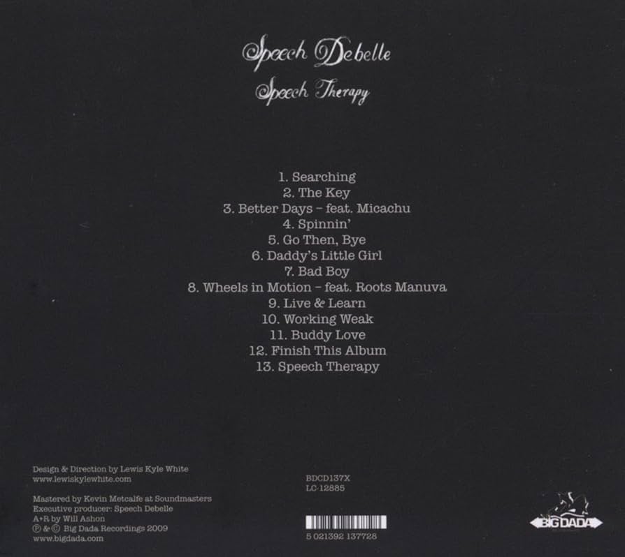 Speech Therapy CD | Speech Debelle