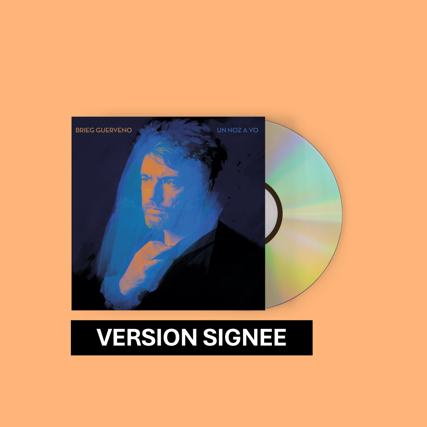 CD Signé | Un Noz A Vo | Brieg Guerveno