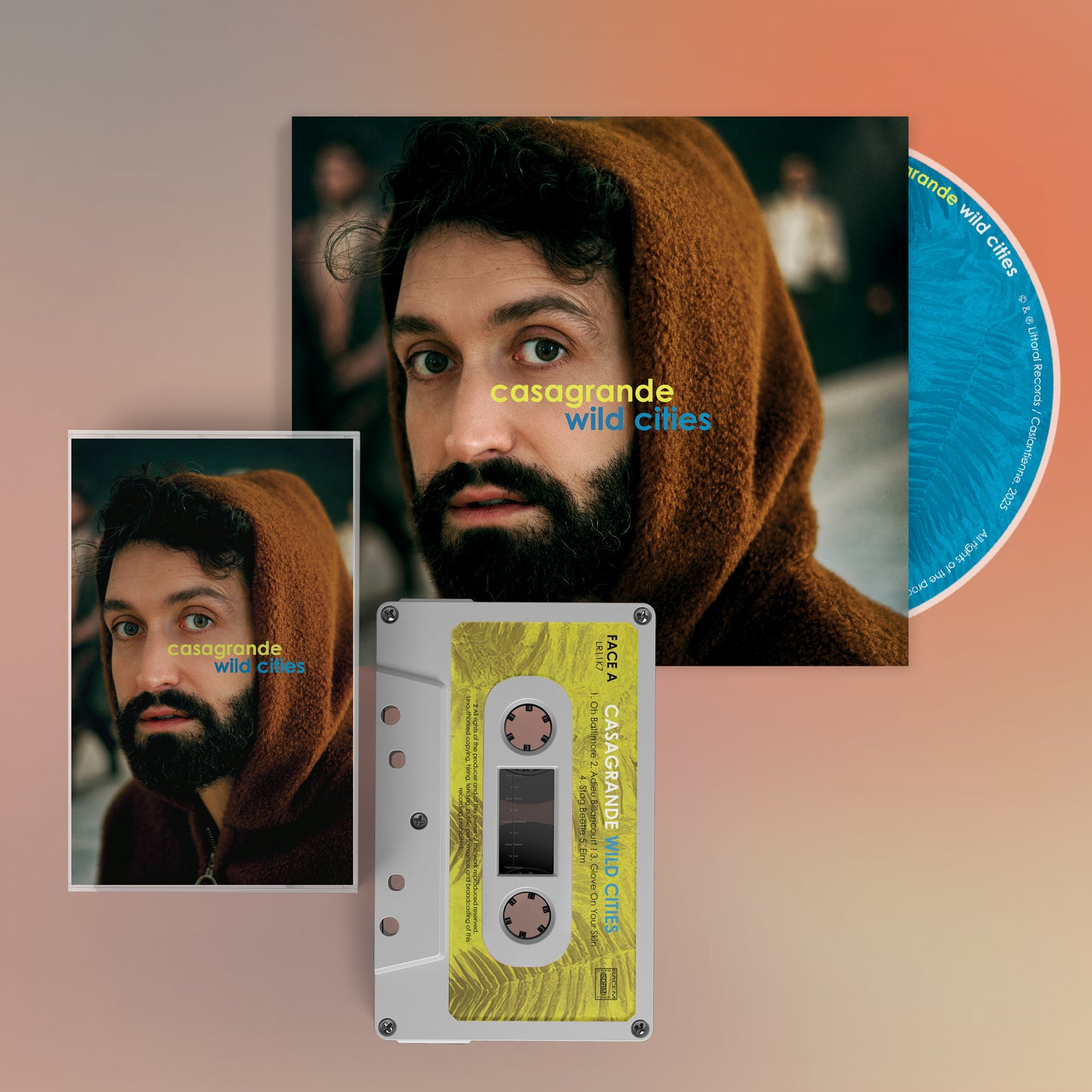 CD + Cassette | Casagrande - Wild Cities