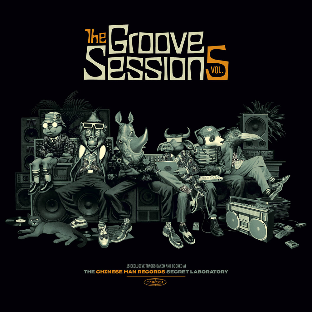 CD | The Groove Sessions Vol 5/inclus poster | Chinese Man