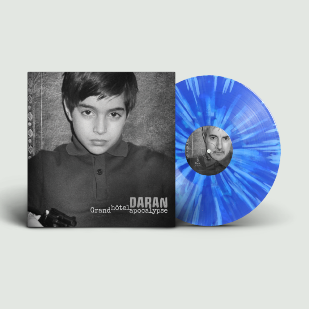 Vinyle Signé | Daran | Grand Hôtel Apocalypse | Splatter Trans Blue White
