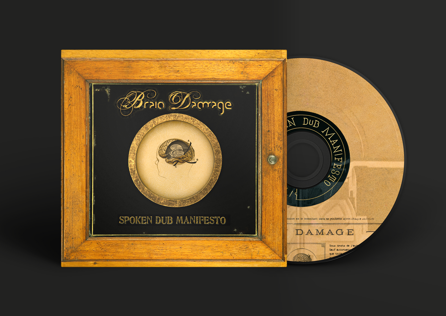 CD | Brain Damage - Spoken Dub Manifesto