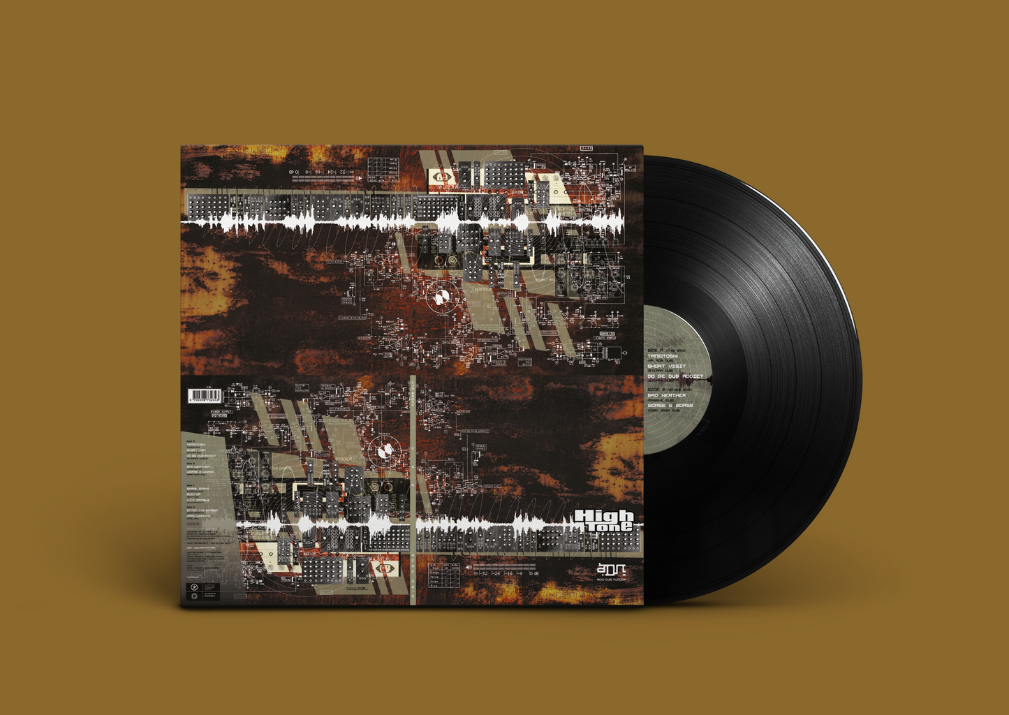 2LP | High Tone - ADN (Acid Dub Nucleik) (Gatefold Double Vinyl)
