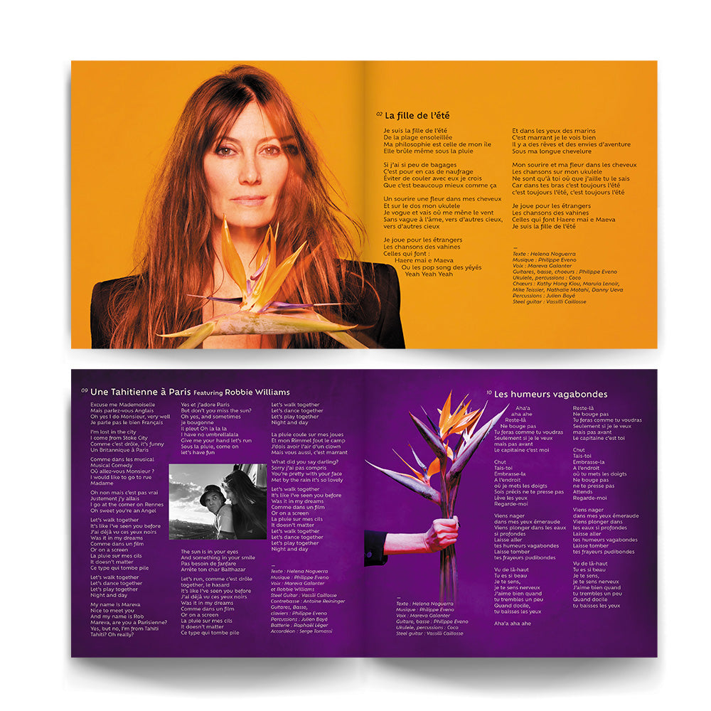 CD | Mareva Galanter "Paris-Tahiti" - Version Signée