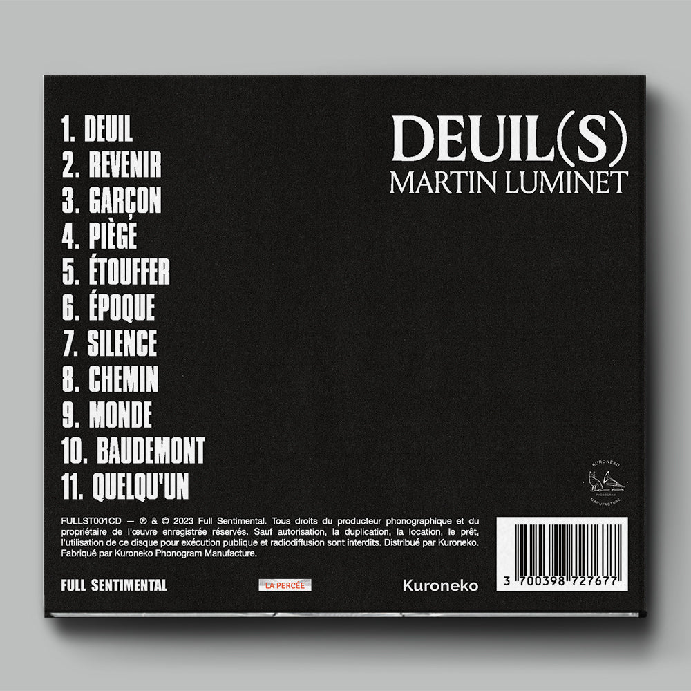 CD | Martin Luminet - Deuils