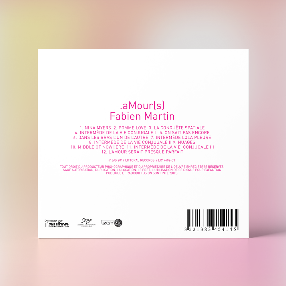 CD | Fabien Martin .aMour(s)