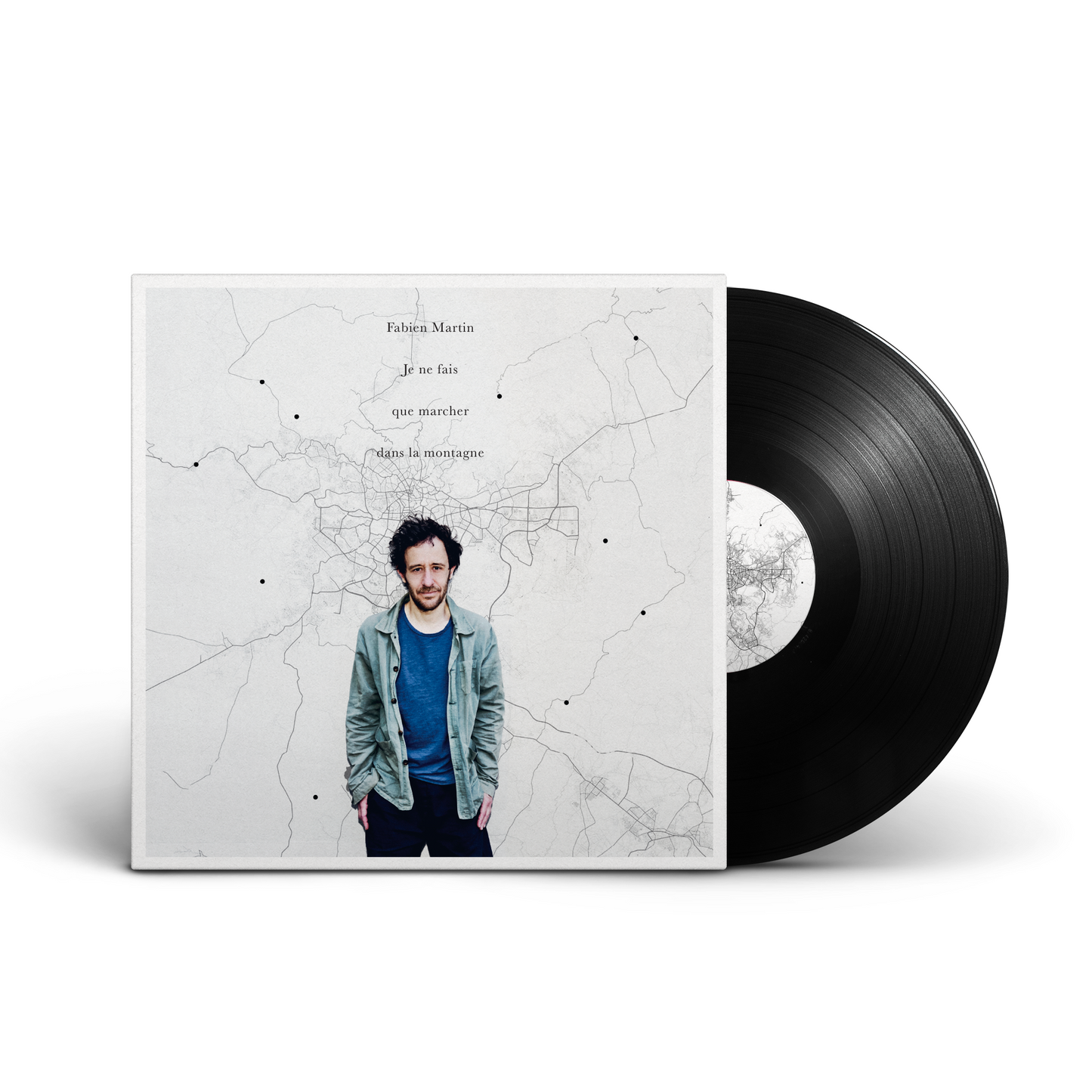 Vinyle | Fabien Martin "Je ne fais que marcher dans la montagne"