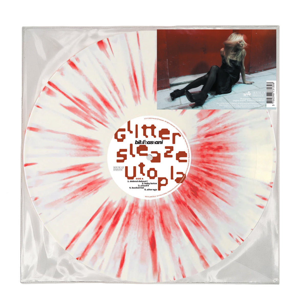 Vinyle Signé numéroté | Bilal Hassani - Glitter Sleaze Utopia