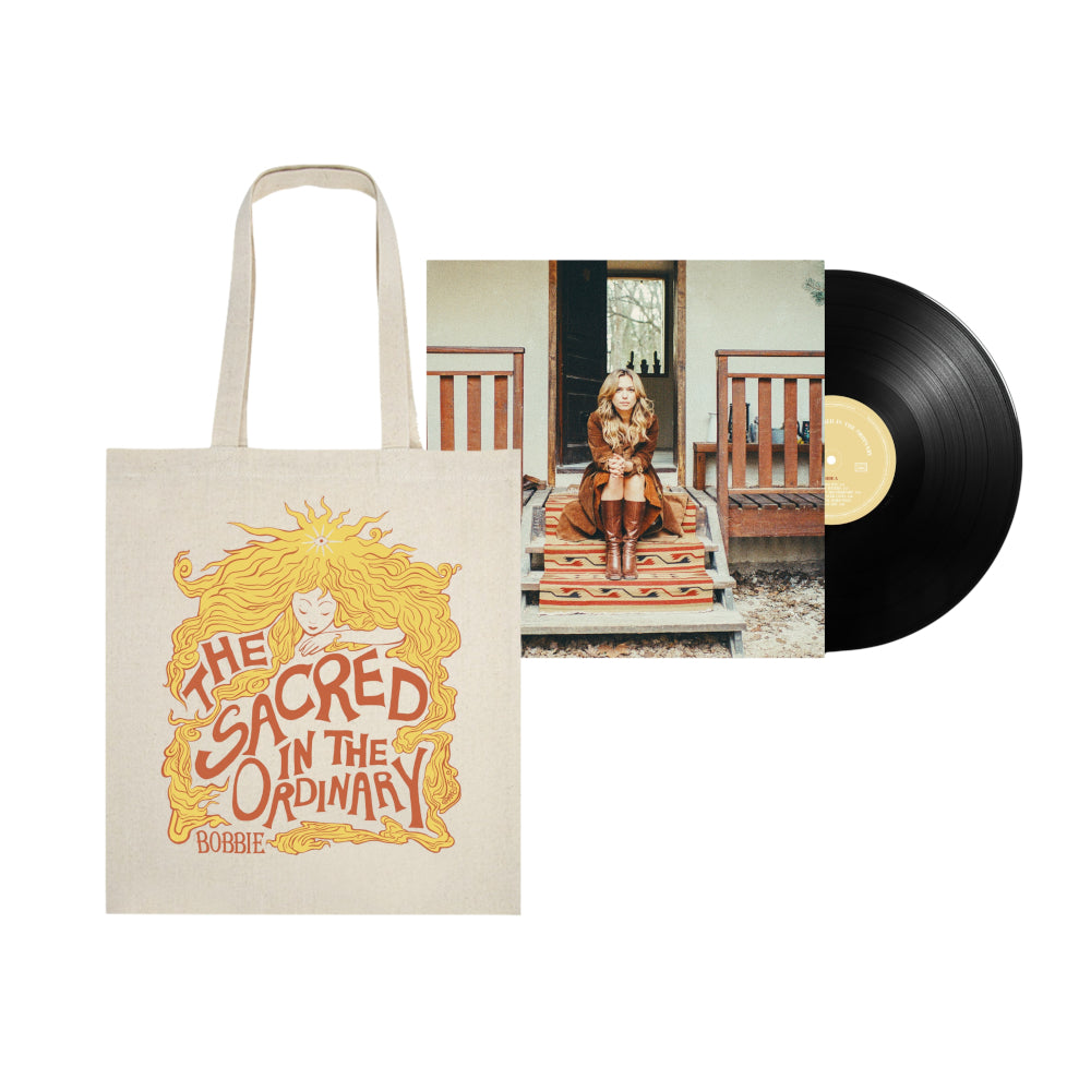 Pack Vinyle Signé + Sac Modèle 2 I Bobbie