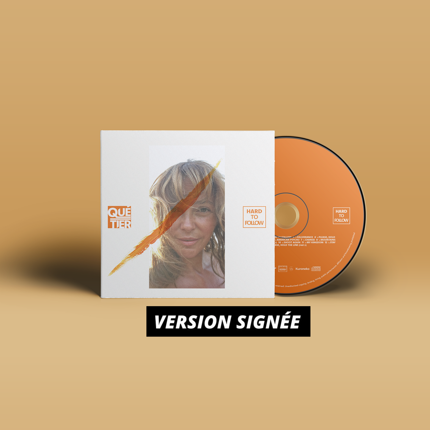 CD Signé | Hard to Follow | Quétier