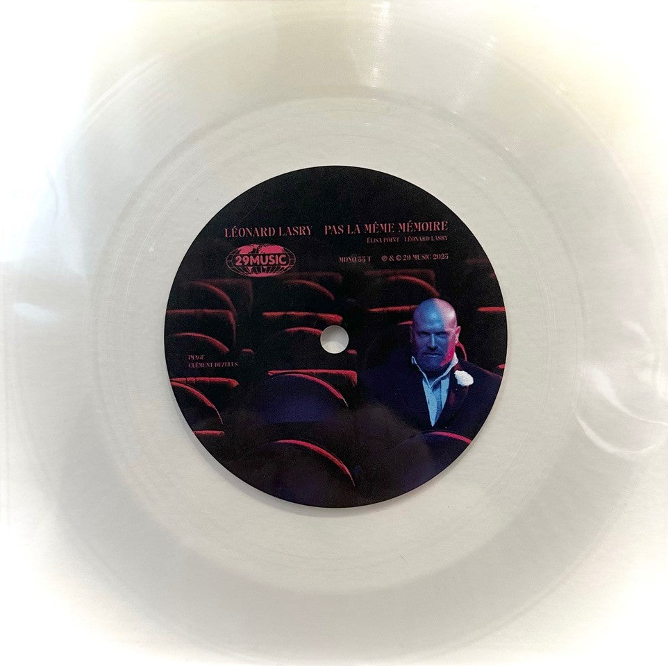Vinyle | Pas la même mémoire | Léonard Lasry (disque plexi glass mono 33T)