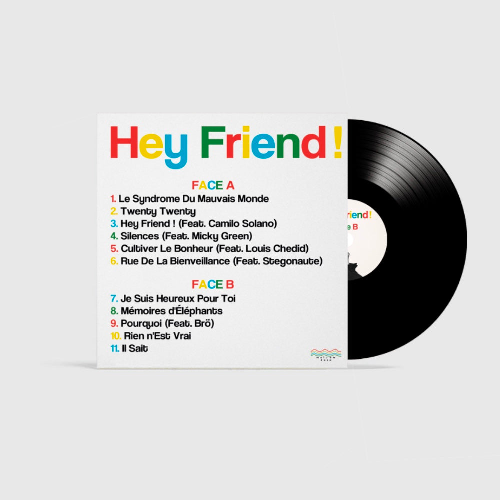 Vinyle Signé | Joseph Chedid - Hey Friend!