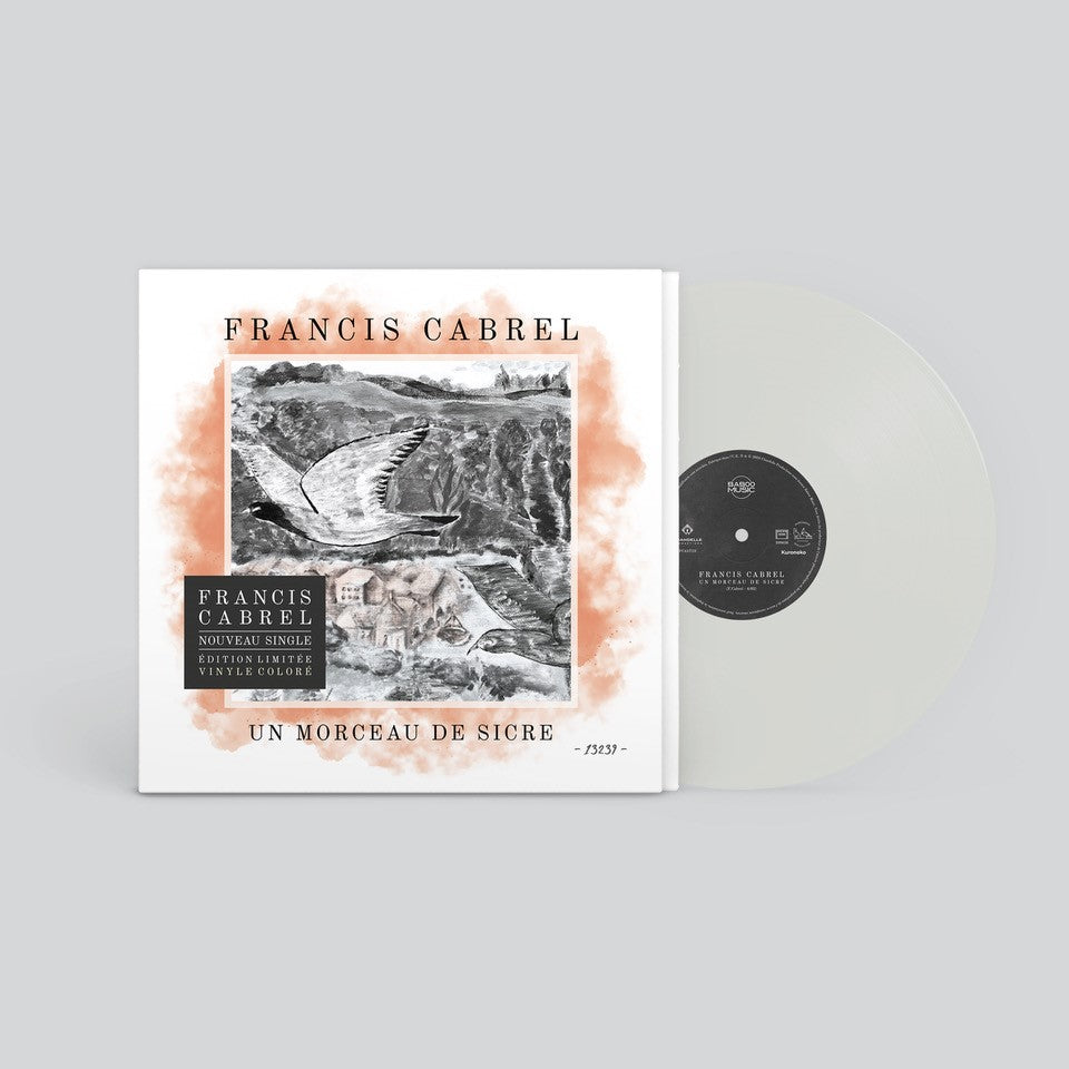 Vinyle 45 T Collector numéroté | Francis Cabrel "Un Morceau de Sicre"