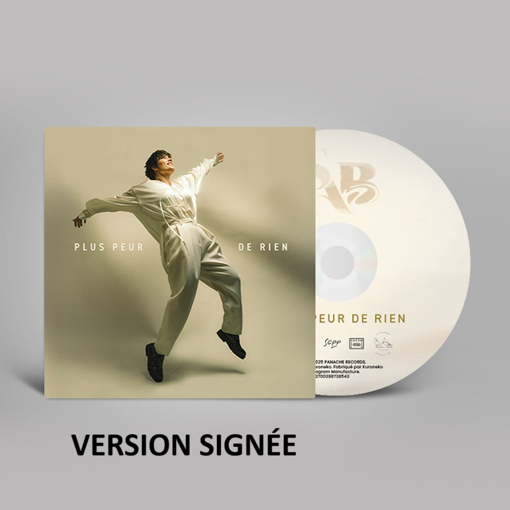 CD Signé | SAB | Plus peur de rien
