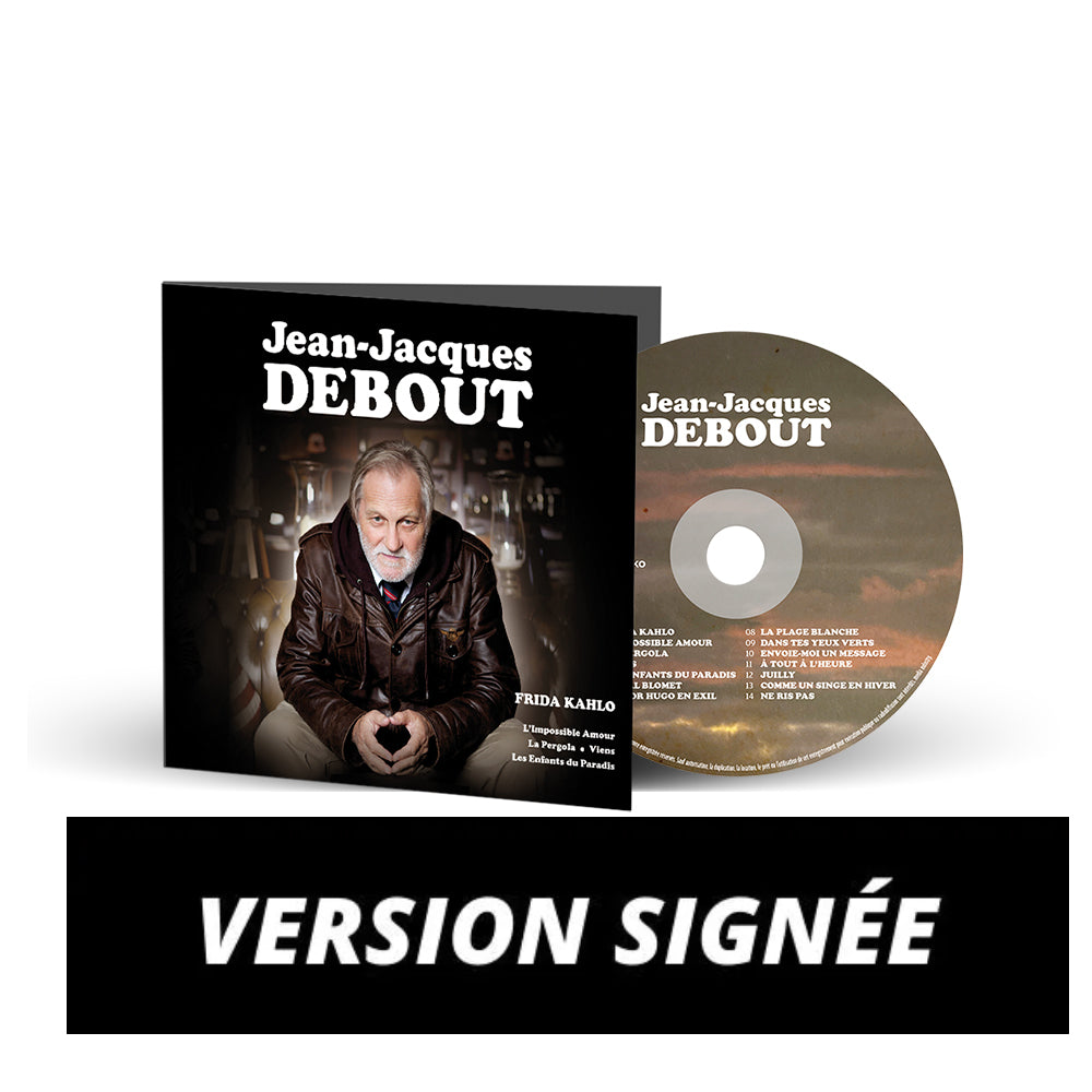 CD Signé | Jean-Jacques Debout - FRIDA KAHLO