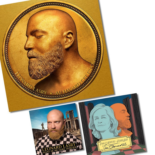 Pack Vinyle collector | Edition LP “AU HASARD CET ESPOIR” + EPs “AVANT DE ME FAIRE OUBLIER”, “VIA CONDOTTI”
