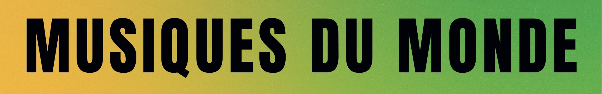 Musiques du Monde