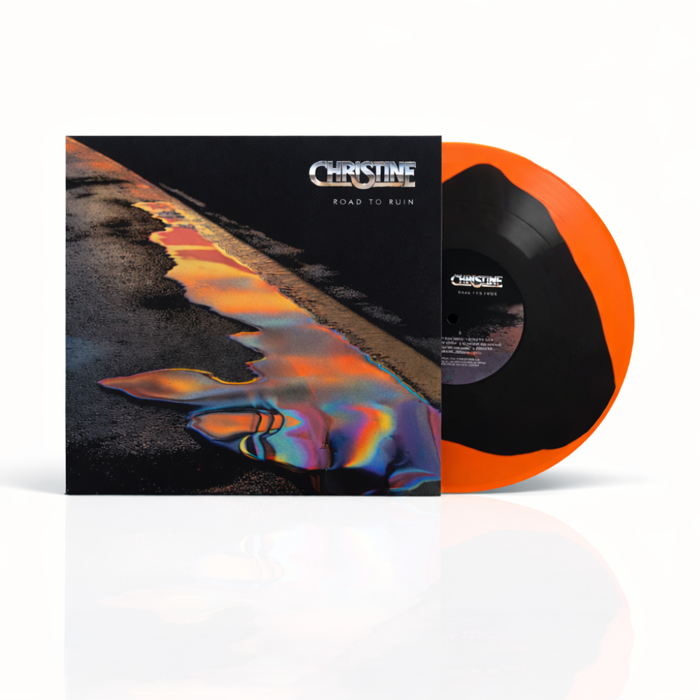 LP signed | Christine - Road to ruins