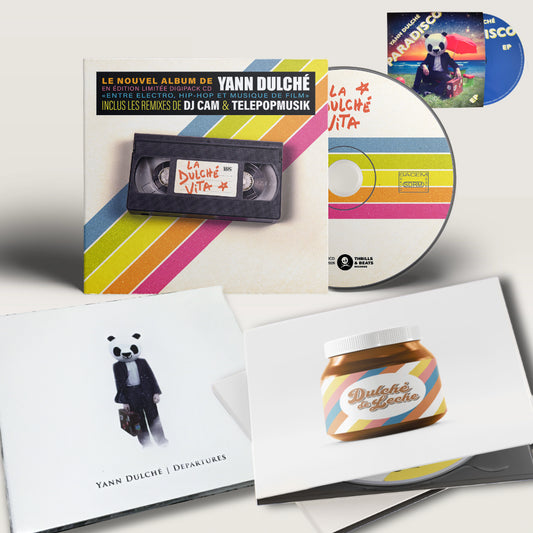 BUNDLE CD | Yann Dulché - La Dulché Vita + Dulché De Léché + Departures (+ free Paradisco CD)