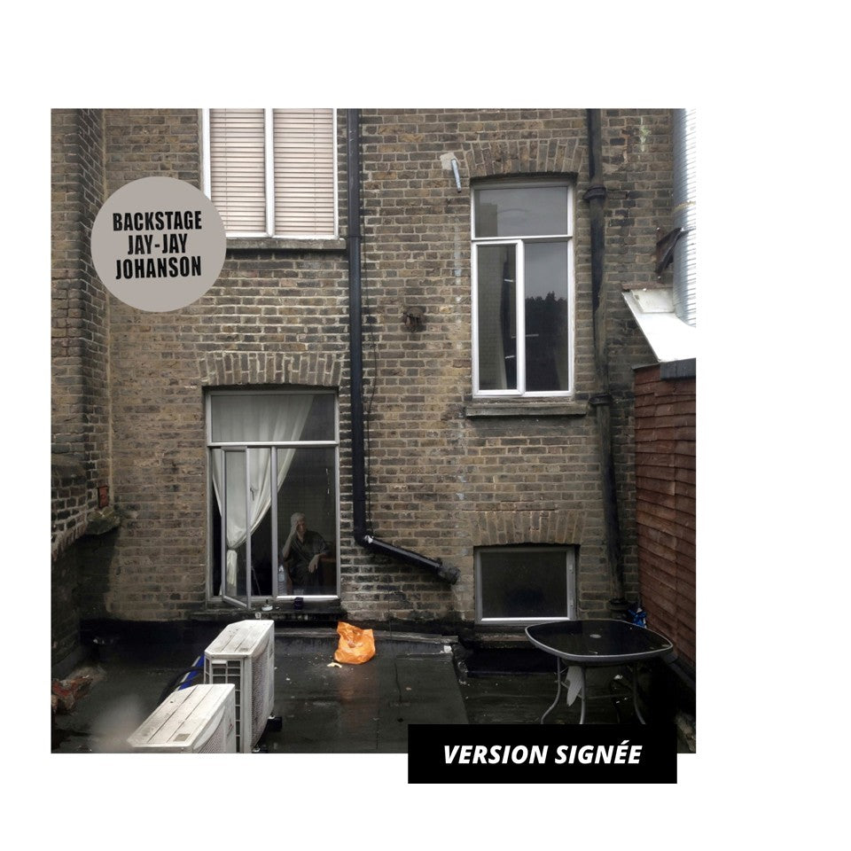 CD SIGNÉ | Jay-Jay Johanson - Backstage