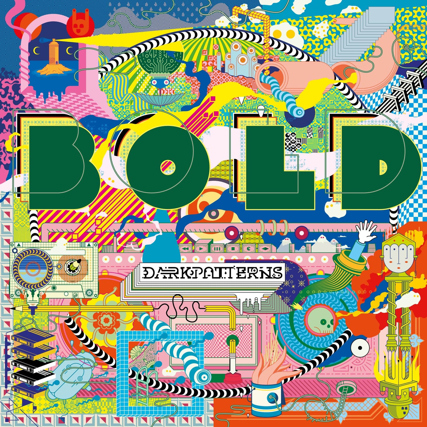 Vinyl I BOLD I DARK PATTERNS I Ltd Edition Splatter vinyl