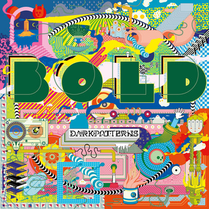 Vinyl I BOLD I DARK PATTERNS I Ltd Edition Splatter vinyl