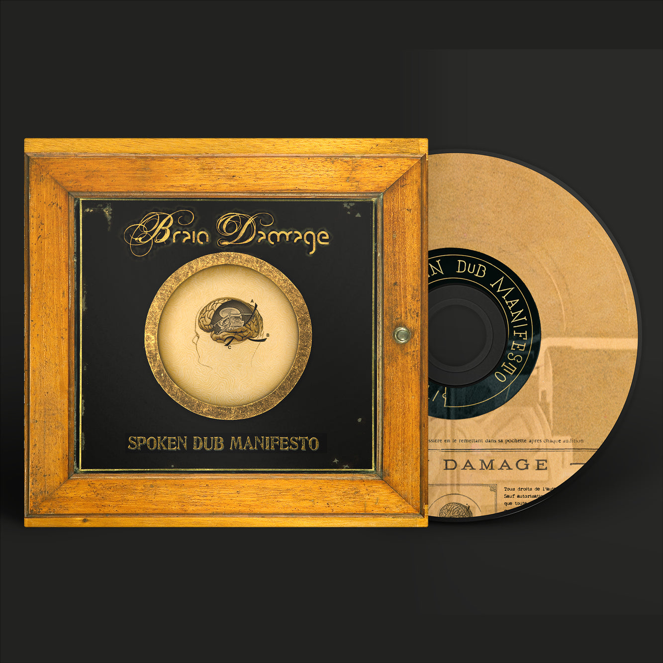 CD | Brain Damage - Spoken Dub Manifesto