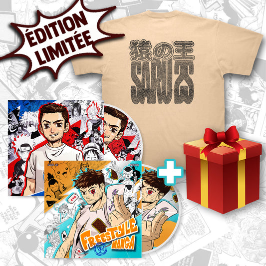 2CD + T shirt +Surprise | Saru 2S x Nerod : Freestyle Manga Vol.1 & 2