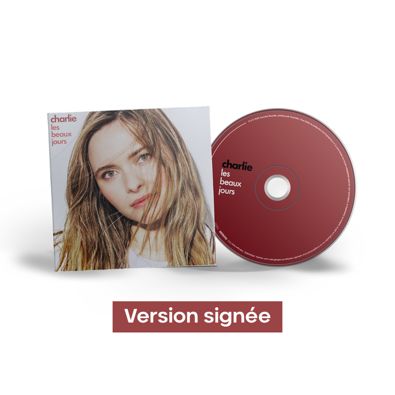 Charlie - Les Beaux Jours - [CD Signé]