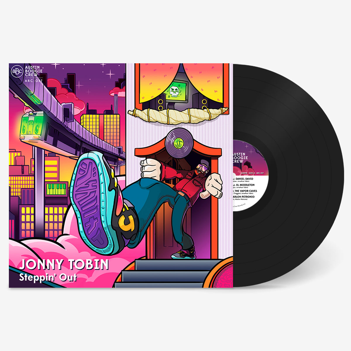 LP | Jonny Tobin - Steppin' Out