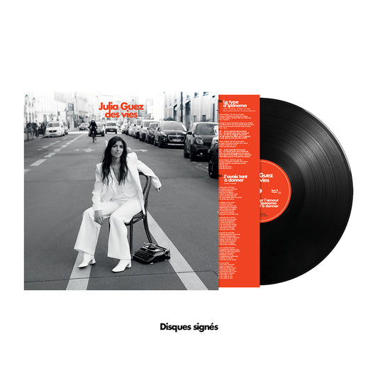33T Signé | Julia Guez - Des Vies