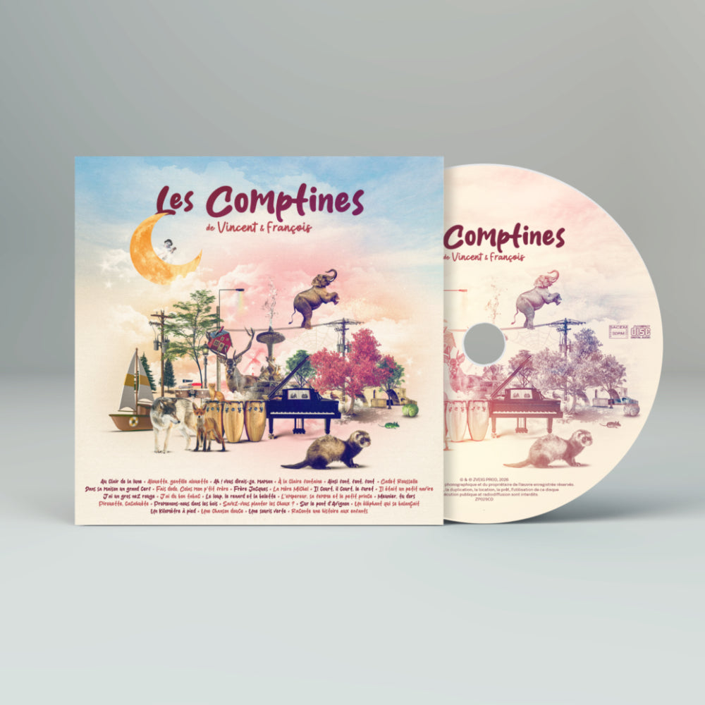 Les Comptines de Vincent & François - Various Artists [CD]