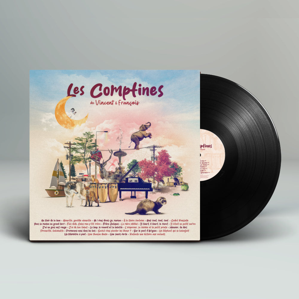 Les Comptines de Vincent & François - Various Artists [DOUBLE VINYLE]