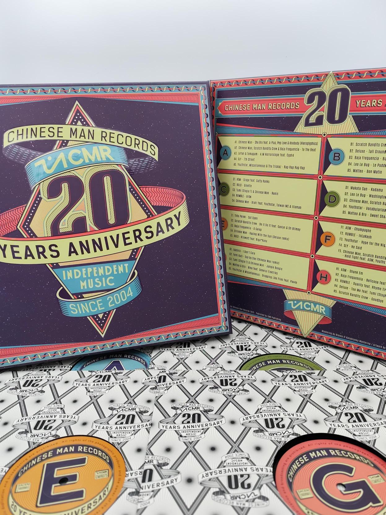 Vinyle Boxset | COFFRET 20 ANS CHINESE MAN RECORDS