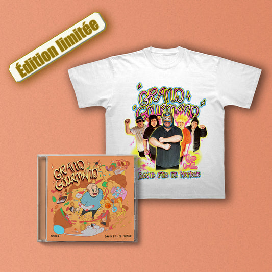 Pack CD signé + Tee-shirt | Grand Gourmand