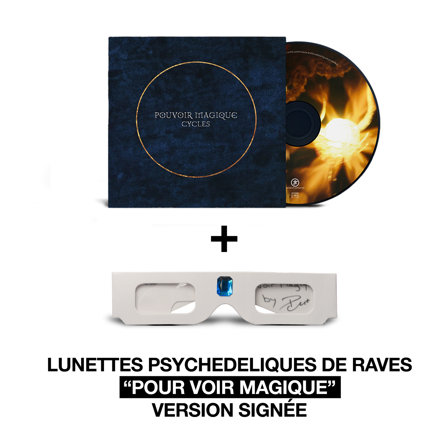 CD | Pouvoir Magique - Cycles  - OFFRE DE NOËL - LUNETTES 'Pour voir Magique'