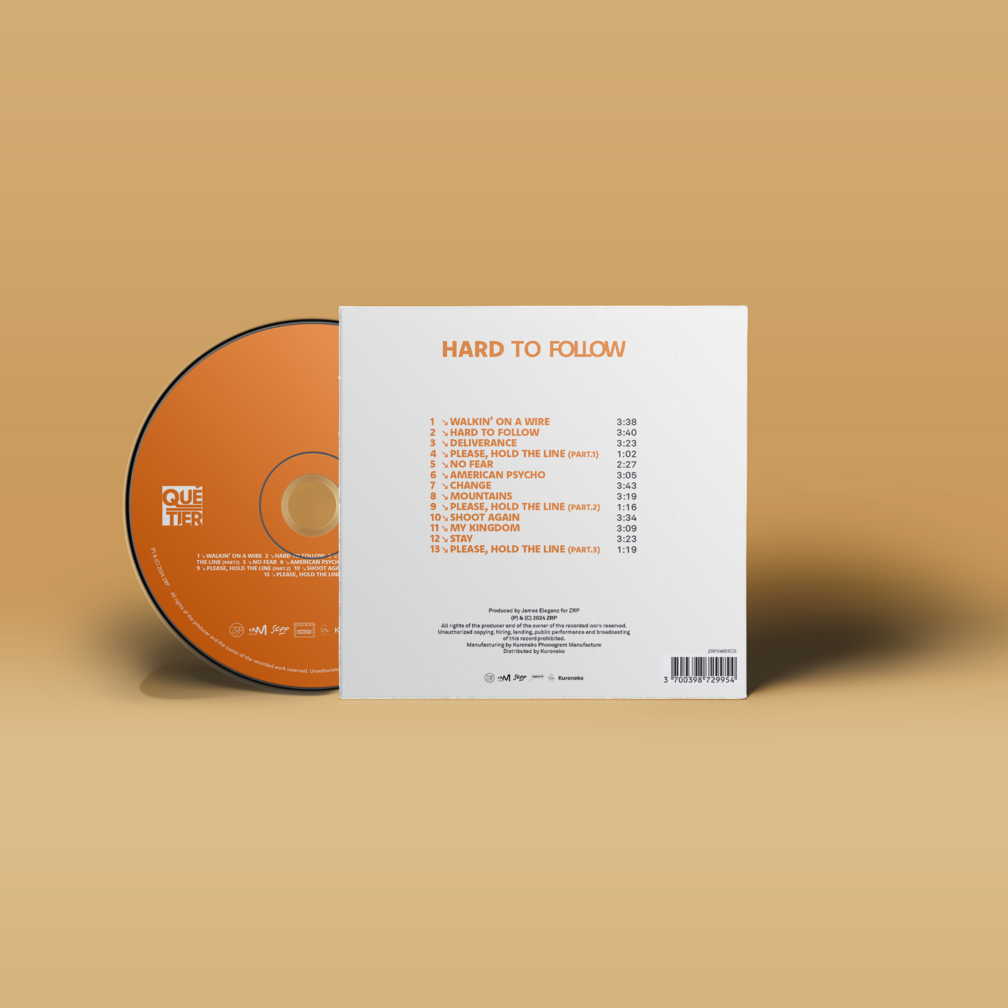 CD - Hard to Follow - Quétier