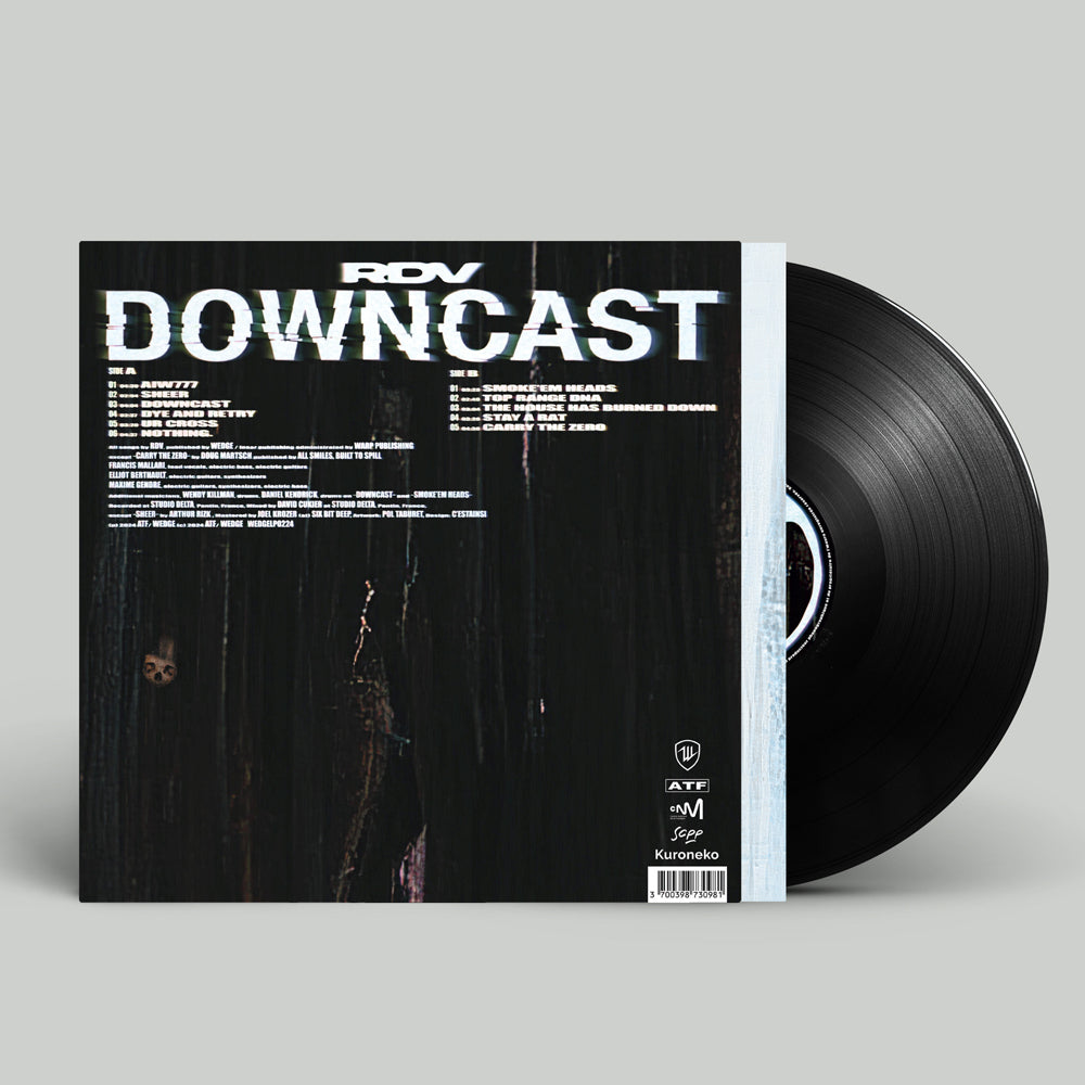 Signed LP | RDV | Downcast | Limited Edition 25 Copies