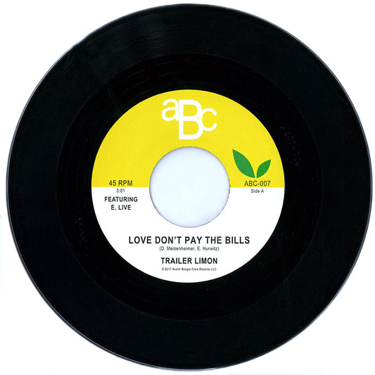 Vinyle| Trailer Limon -  Love Don't Pay The Bills