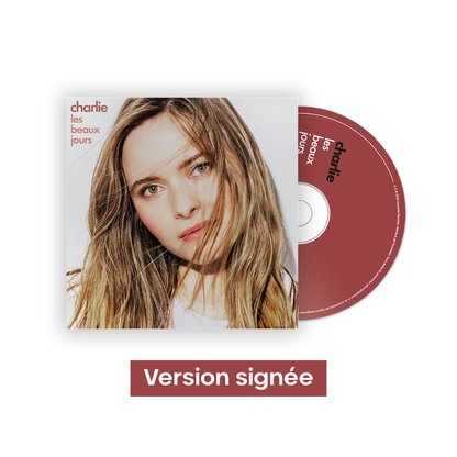 Charlie - Les Beaux Jours - [CD Signé]