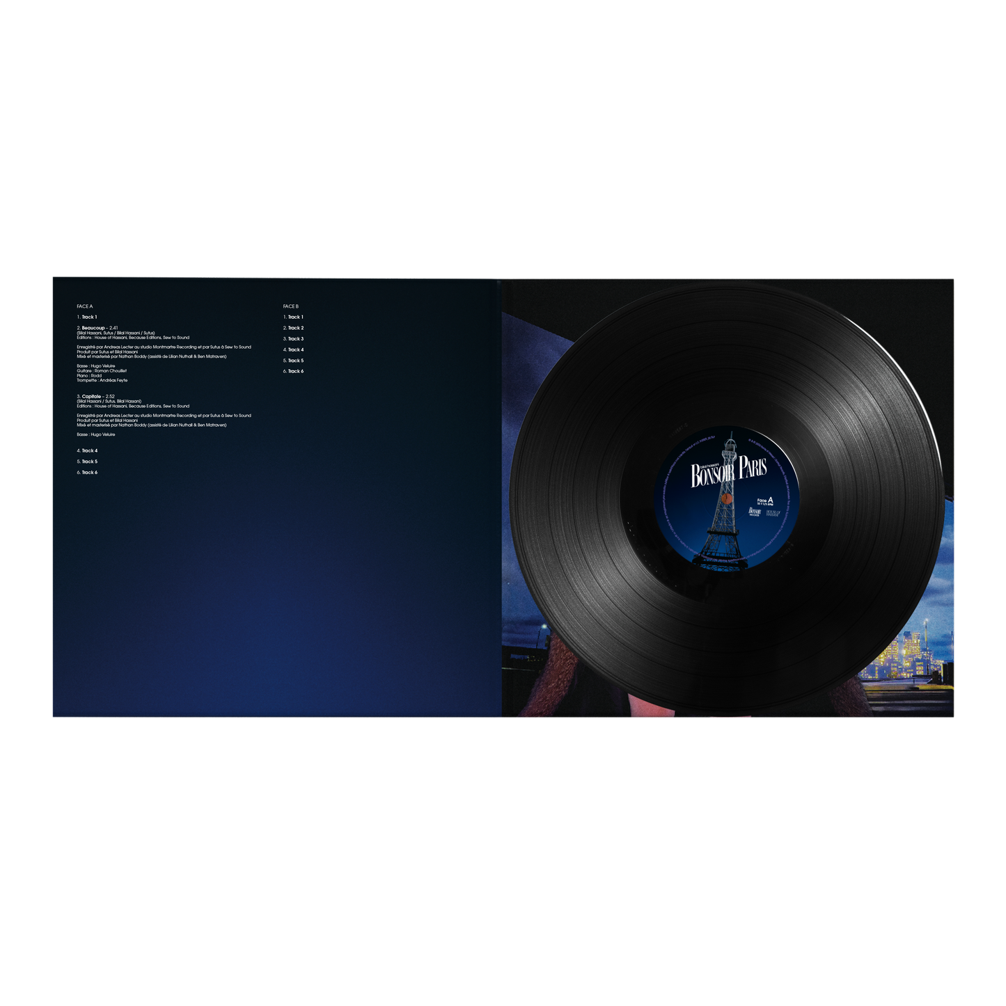 Signed numbered Vinyl | Bilal Hassani - Glitter Sleaze Utopia