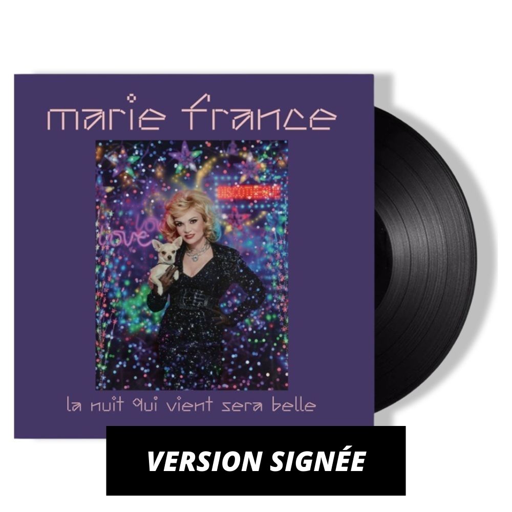 Vinyle | Marie France - La nuit qui vient sera belle - Version signée (limitée)