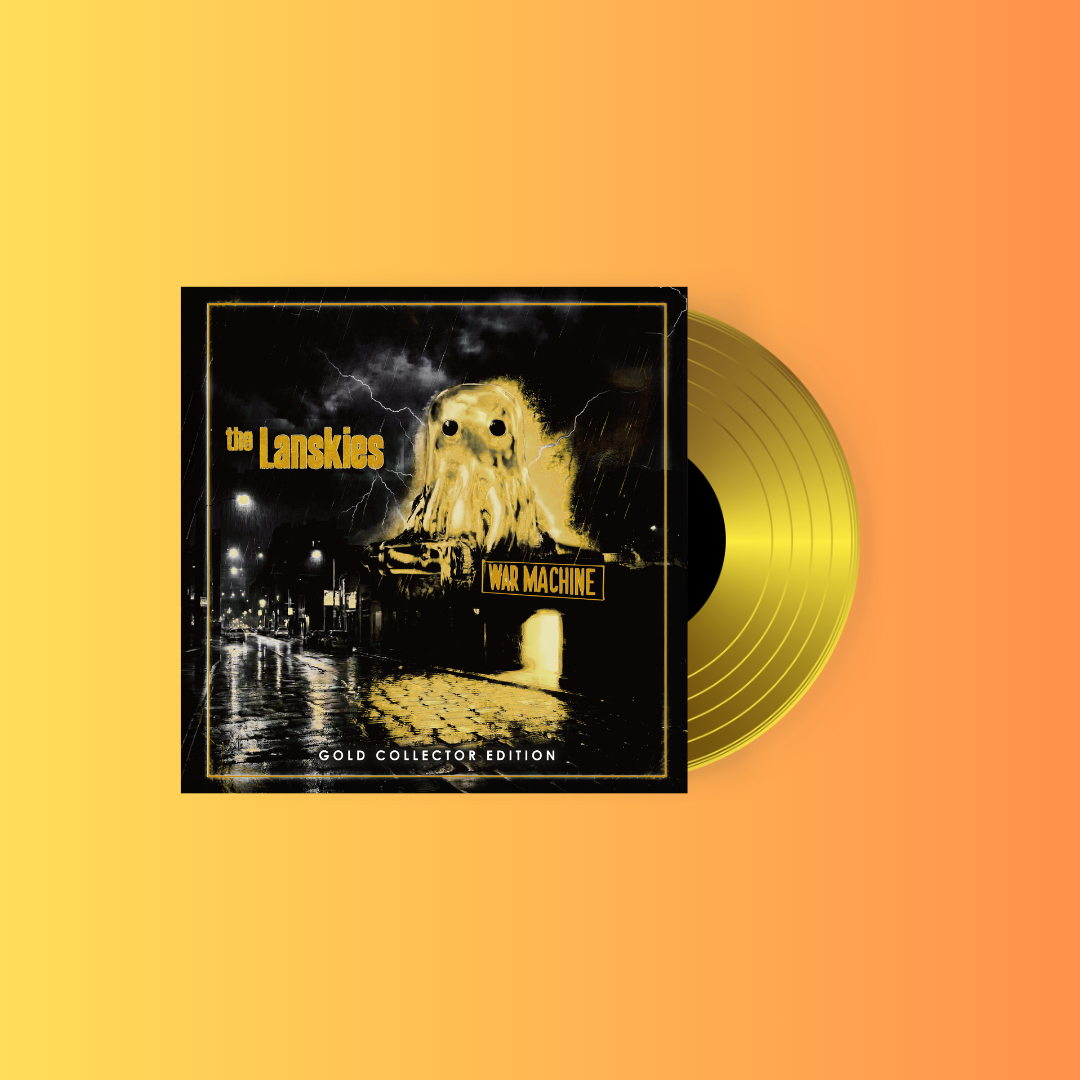 The Lanskies - War Machine  (edt Ltd GOLD VERSION  + titre bonus) [Vinyle]