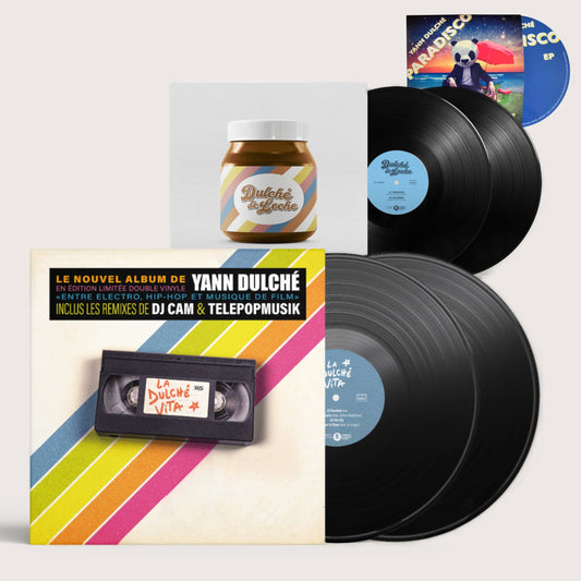 VINYL BUNDLE | Yann Dulché - La Dulché Vita + Dulché De Léché (+ Free Paradisco CD)