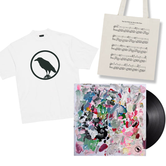 BUNDLE LP + White T-shirt + Totebag | Jay-Jay Johanson - Where's The Cat (Limited Edition)