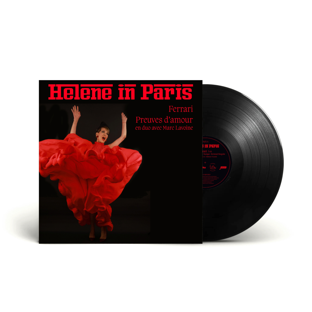 Vinyle numéroté 45 tours | Hélène in Paris | Ferrari