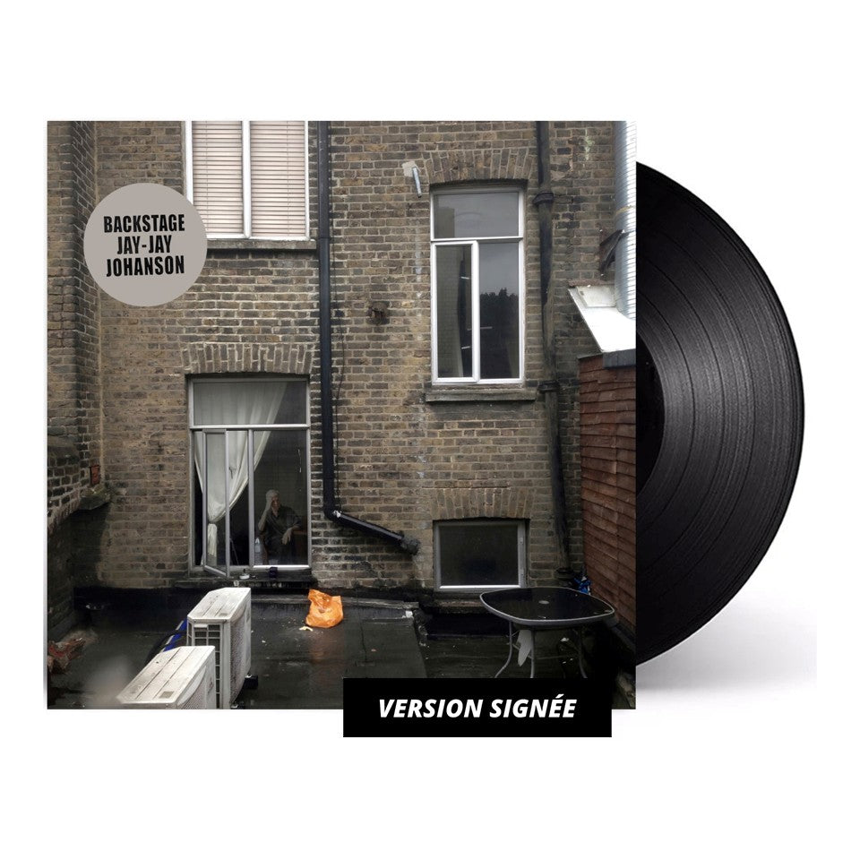 LP SIGNÉ | Jay-Jay Johanson - Backstage / RARE GOLDEN TICKET TO WIN