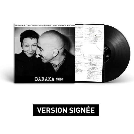 LP Signé | Brigitte Fontaine/Areski Belkacem - Baraka 1980