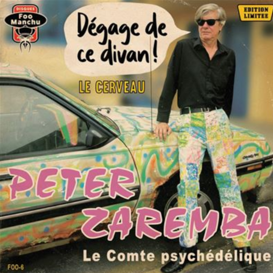 7'' | Peter Zaremba (from Fleshtones) | Dégage de ce divan