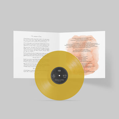 SIGNED VERSION 7" Vinyl [Special Limited Straw Yellow Vinyl Edition] | Francis Cabrel "Un Morceau de Sicre"